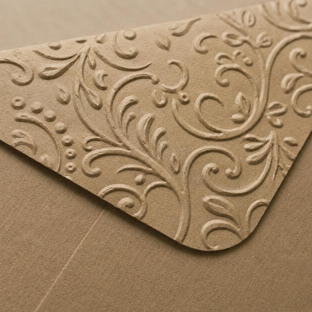 C7 81x111mm Embossed Mini Wedding Envelopes