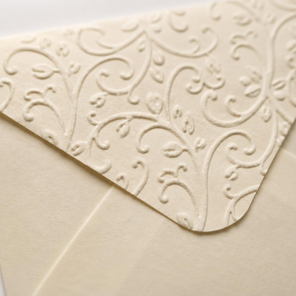 C7 81x111mm Embossed Mini Wedding Envelopes