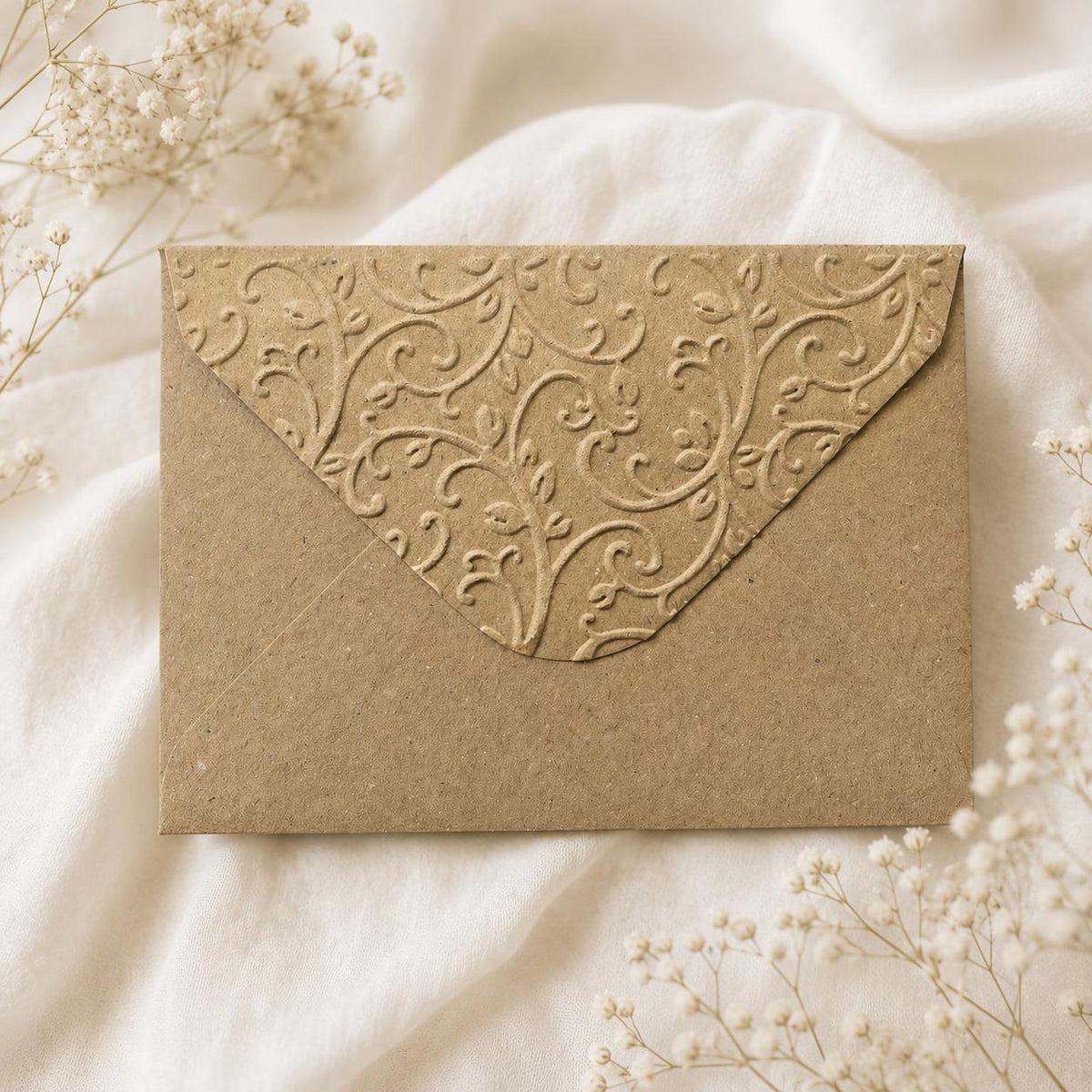 C7 81x111mm Embossed Mini Wedding Envelopes