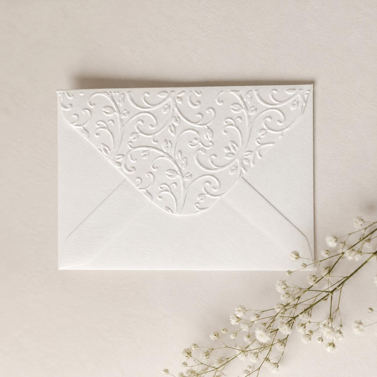 C7 81x111mm Embossed Mini Wedding Envelopes