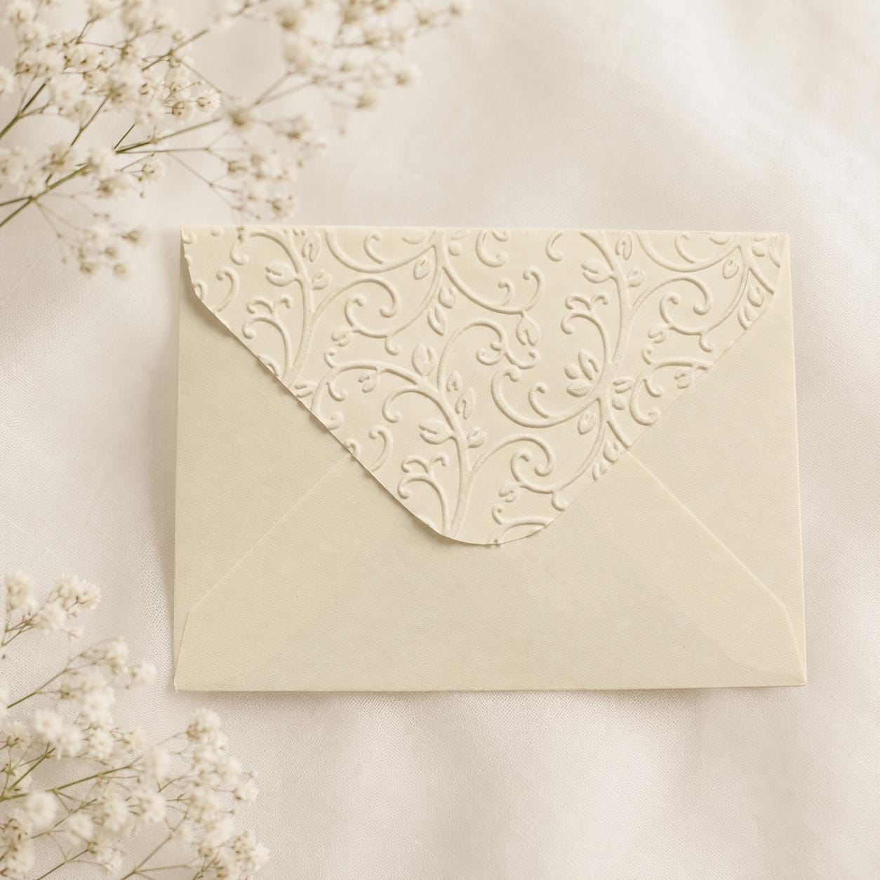 C7 81x111mm Embossed Mini Wedding Envelopes