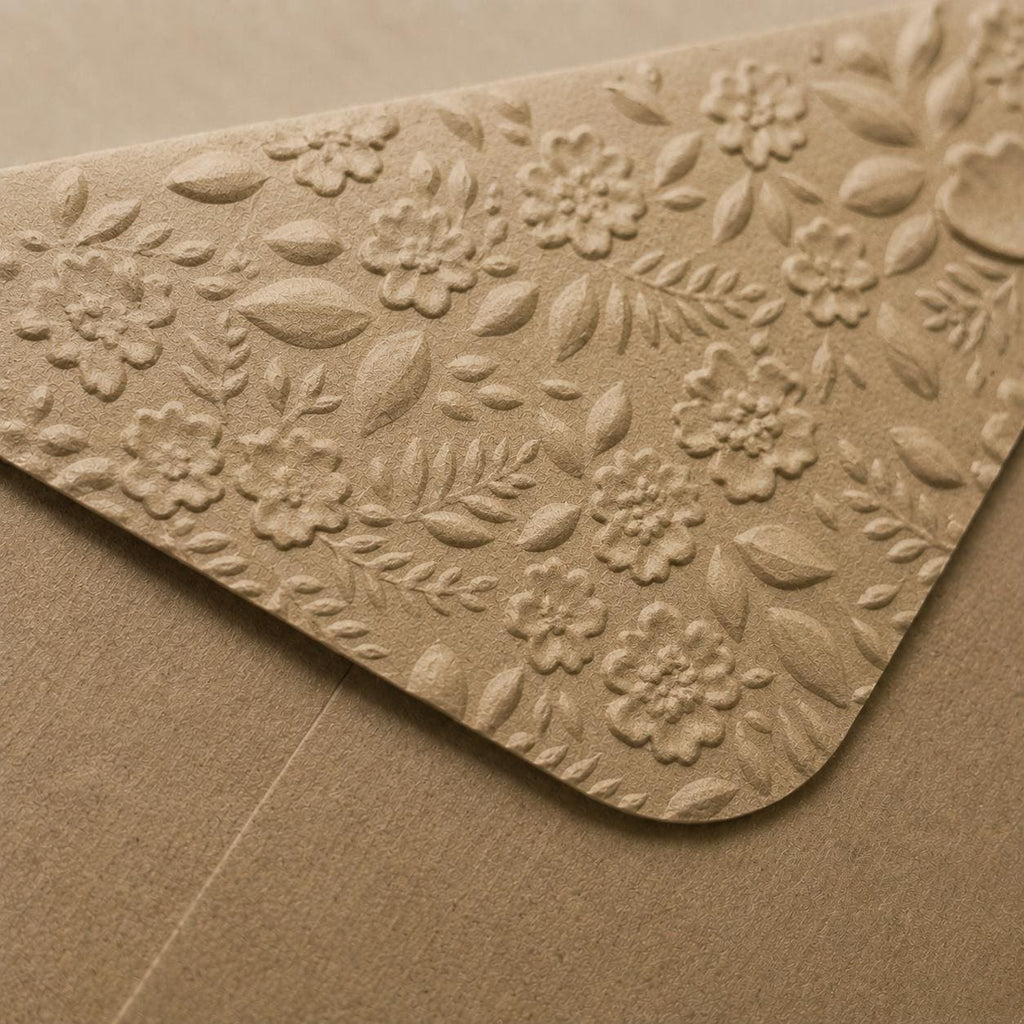 C7 81x111mm Embossed Mini Wedding Envelopes