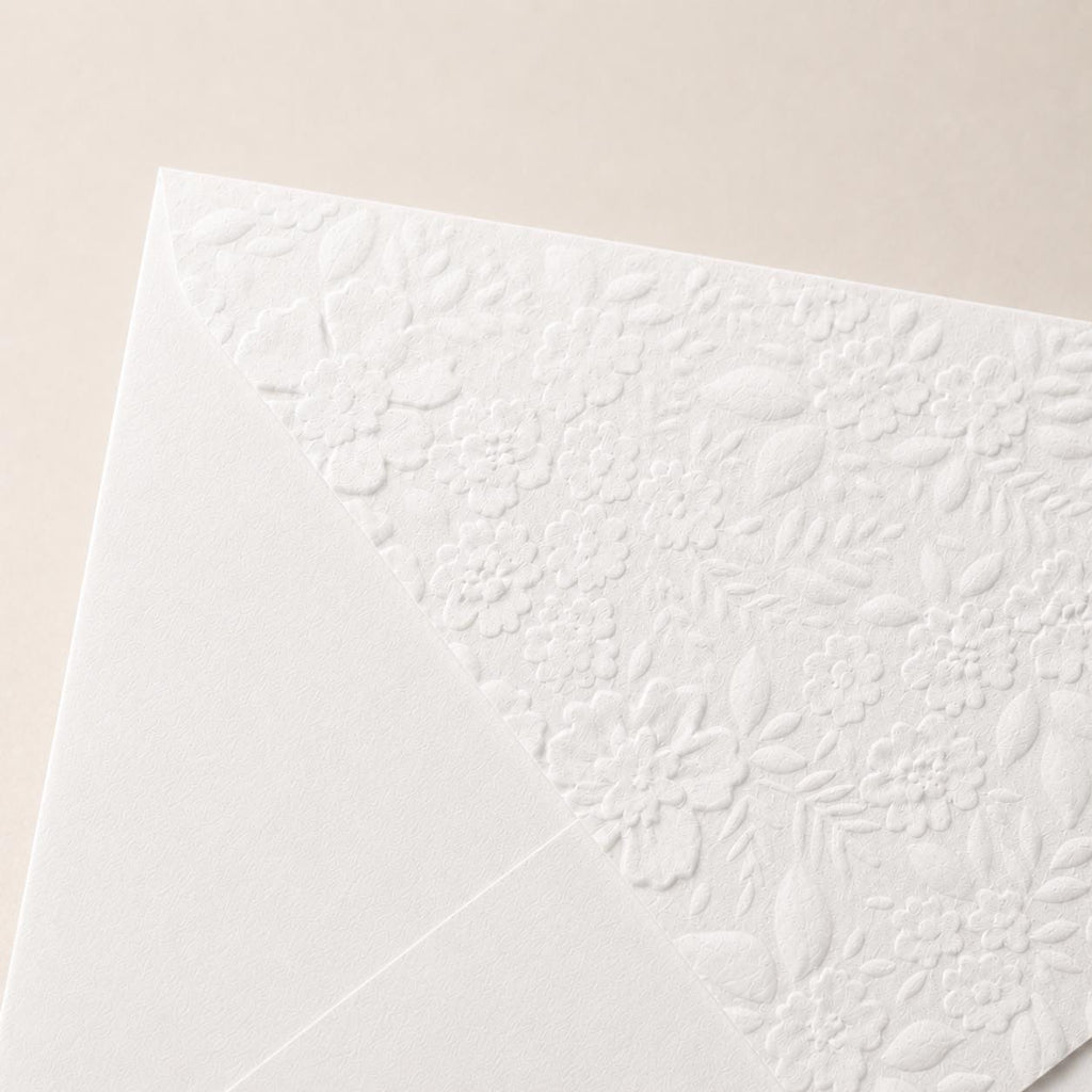 C6/A6 114x162mm Embossed Wedding Envelopes