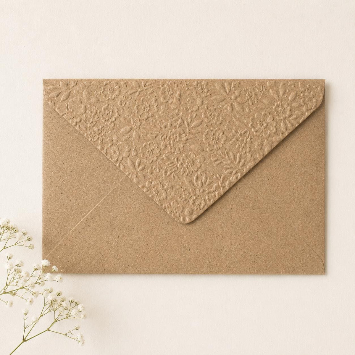 C6/A6 114x162mm Embossed Wedding Envelopes