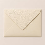 C6/A6 114x162mm Embossed Wedding Envelopes