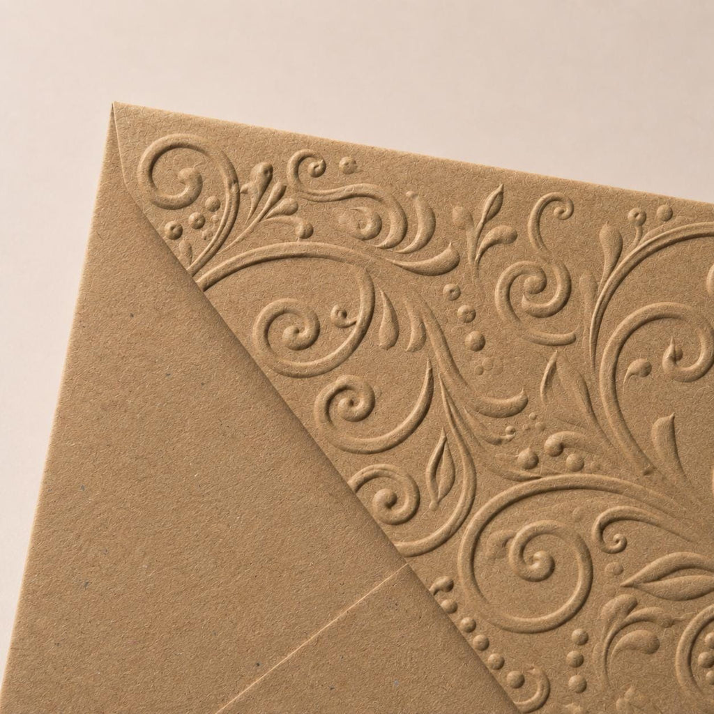 C6/A6 114x162mm Embossed Wedding Envelopes