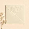 6x6 155x155mm Embossed Square Wedding Envelopes