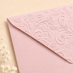6x6 155x155mm Embossed Square Wedding Envelopes