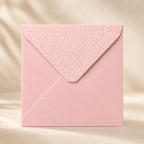 6x6 155x155mm Embossed Square Wedding Envelopes