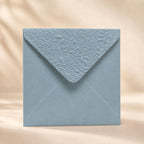6x6 155x155mm Embossed Square Wedding Envelopes