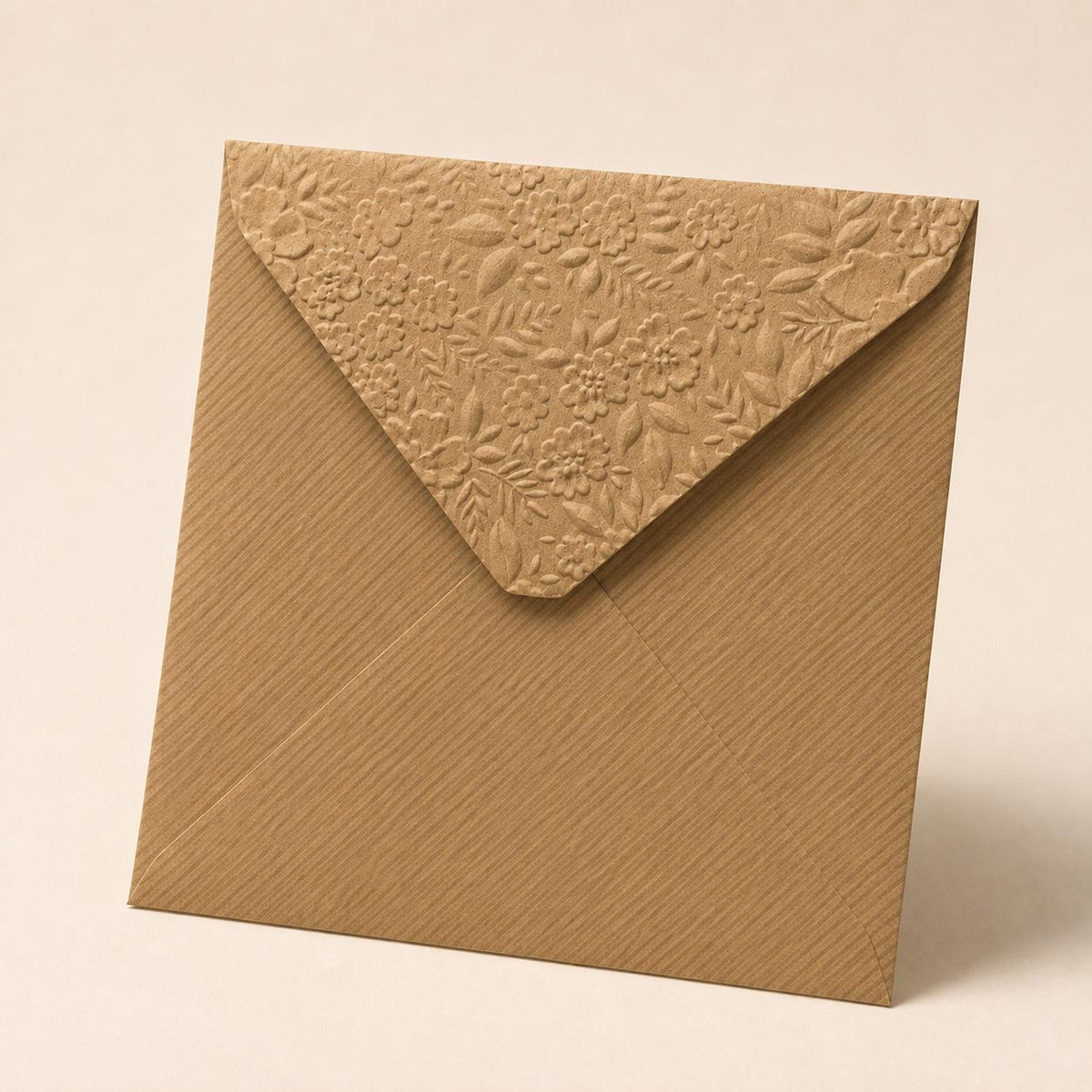 6x6 155x155mm Embossed Square Wedding Envelopes