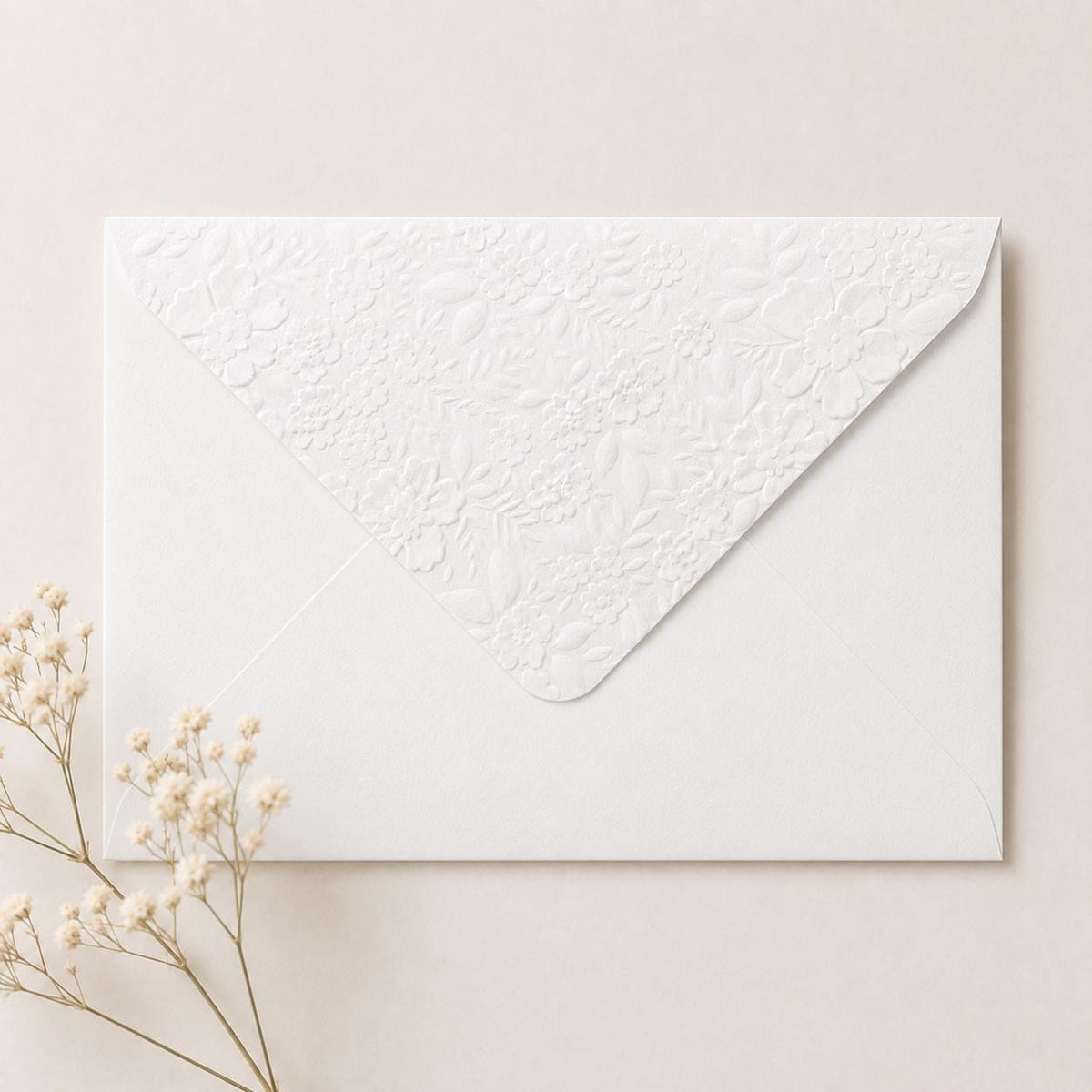 C6/A6 114x162mm Embossed Wedding Envelopes