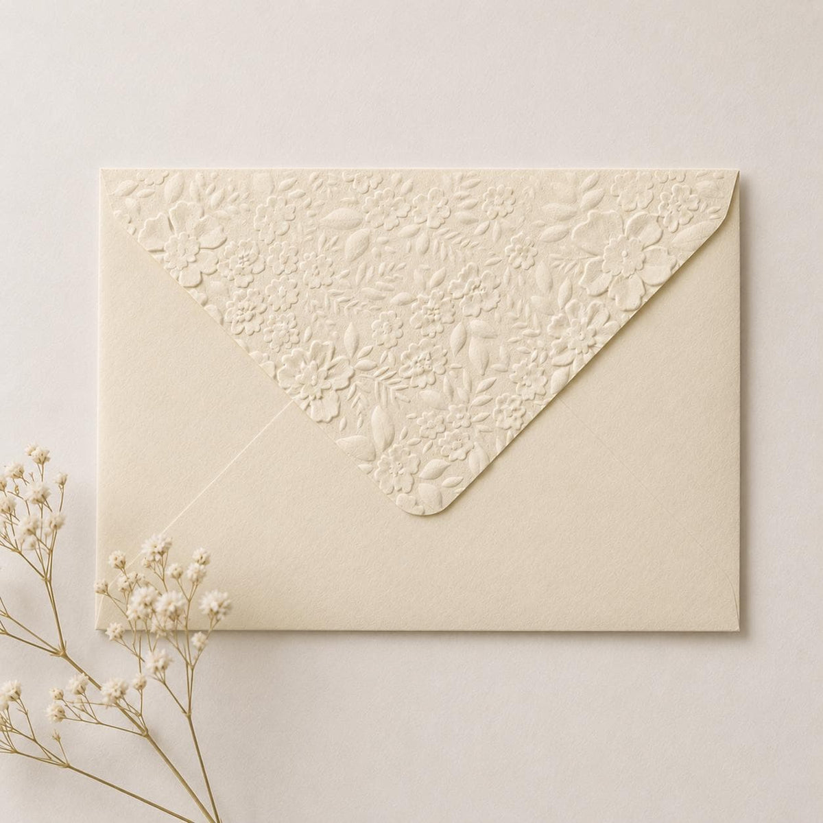 C6/A6 114x162mm Embossed Wedding Envelopes