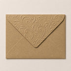 C6/A6 114x162mm Embossed Wedding Envelopes