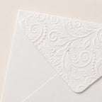 C6/A6 114x162mm Embossed Wedding Envelopes