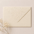 C6/A6 114x162mm Embossed Wedding Envelopes