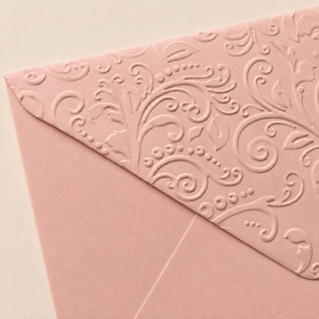 C6/A6 114x162mm Embossed Wedding Envelopes