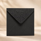 6x6 155x155mm Embossed Square Wedding Envelopes