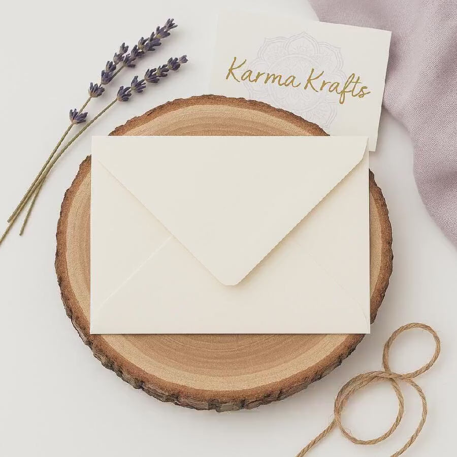C5 Ivory Cream Envelopes