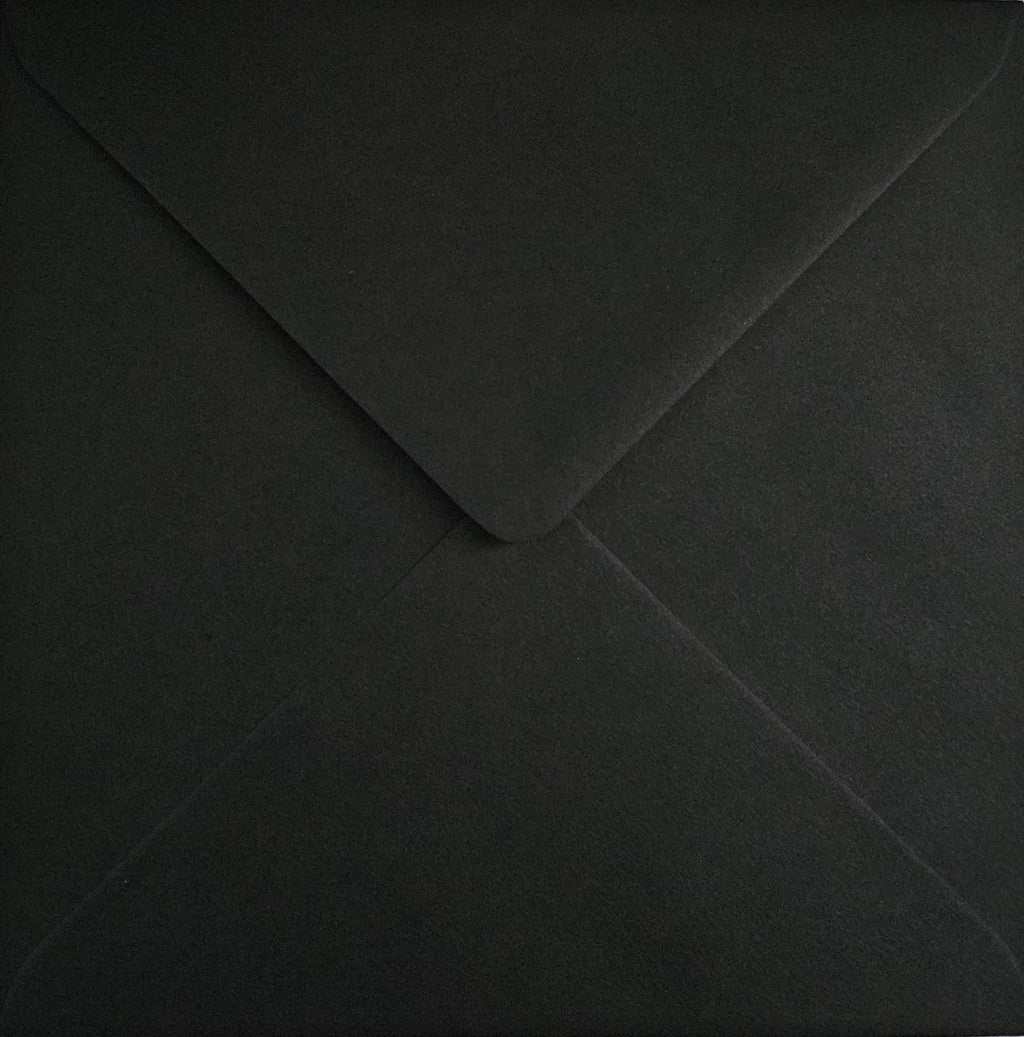 6x6 Black Square Envelopes – 155x155mm Envelopes for Cards & Invitations __etsy:7664773160