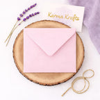 6x6 Light Pink Square Envelopes – 155x155mm White Inside, Card & Invitation Envelopes __etsy:7691425223