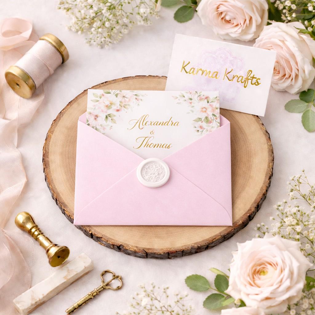 6x6 Light Pink Square Envelopes – 155x155mm White Inside, Card & Invitation Envelopes __etsy:7691424267