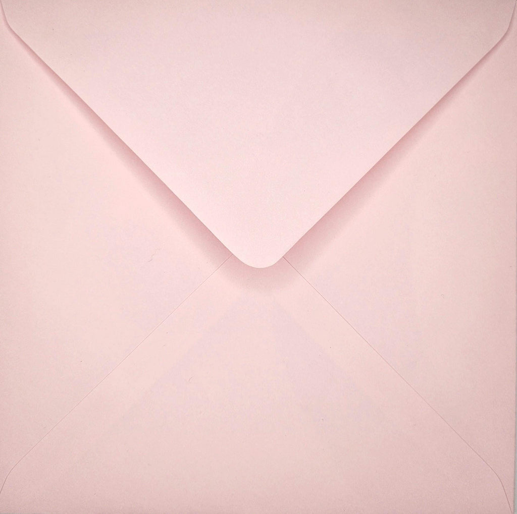 6x6 Light Pink Square Envelopes – 155x155mm White Inside, Card & Invitation Envelopes __etsy:7691364283