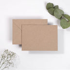5x7 Recycled Kraft Fleck 133x184mm Eco Friendly Invitation Envelopes for Cards __etsy:7611797553