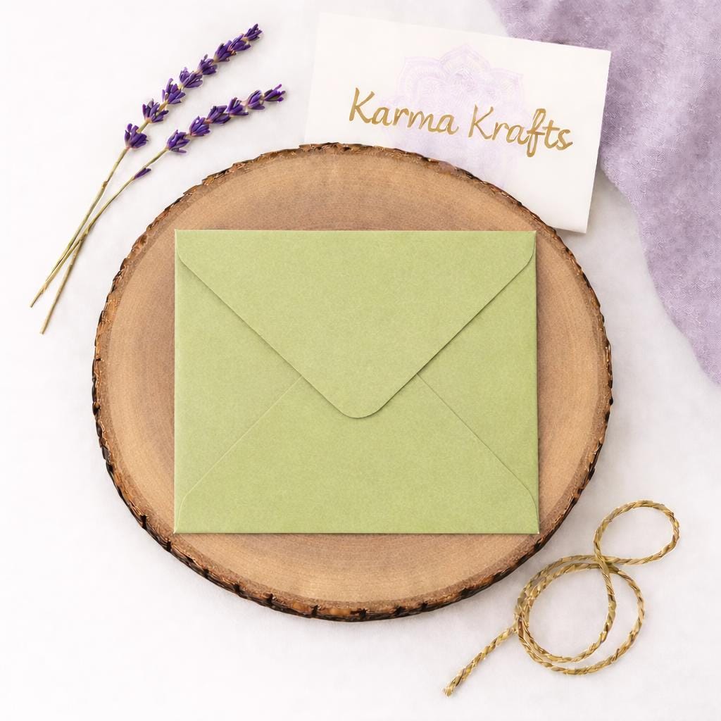 6x6 Sage Green 155x155mm Square Invitation Envelopes Olive Tone Wedding Stationery __etsy:7614845911