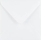 5x5 Square White 130x130mm Envelopes for Cards Invitations __etsy:7681407651