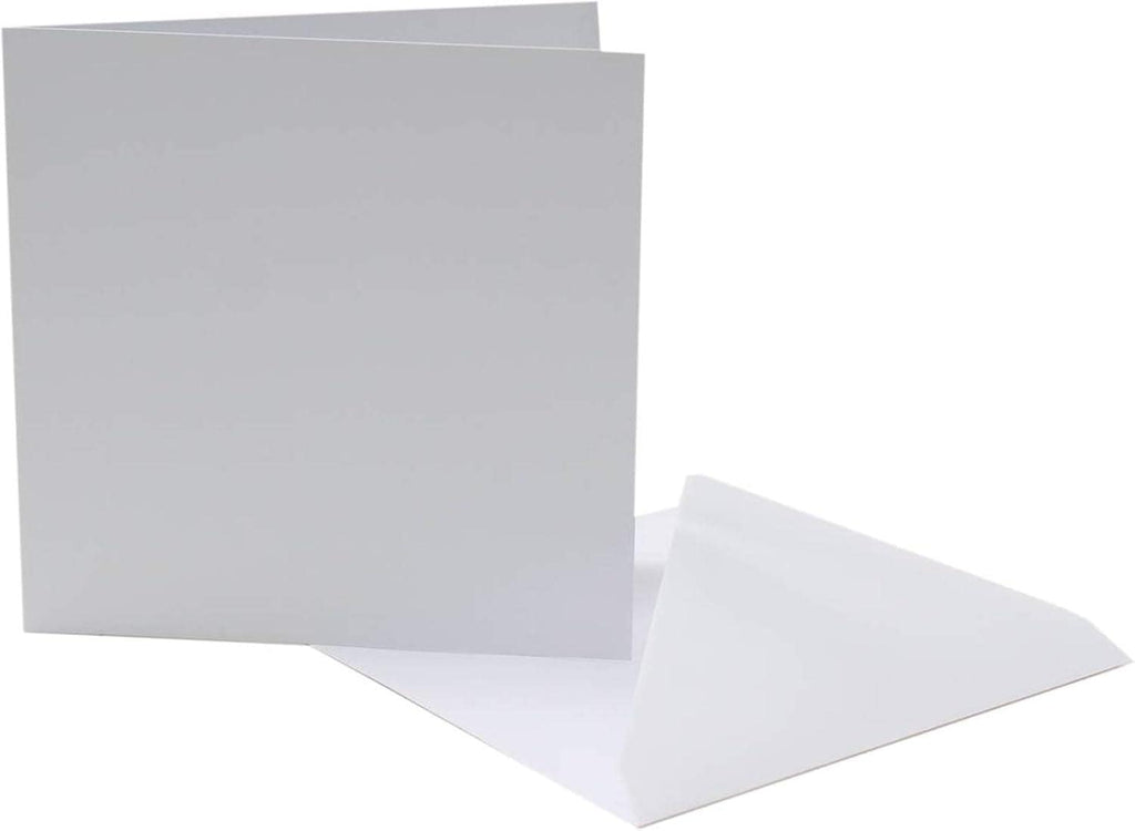 6x6 White Card Blanks with Envelopes 250gsm for Invitations Card Making Crafts __etsy:7645880557