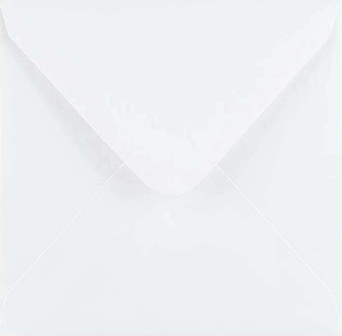 6x6 White Square Envelopes | 100gsm Paper for Invitations __etsy:8020608773